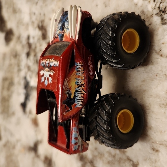 hotwheels Other - Hot Wheels ninja blade 2003 Monster Jam Monster Truck diecast